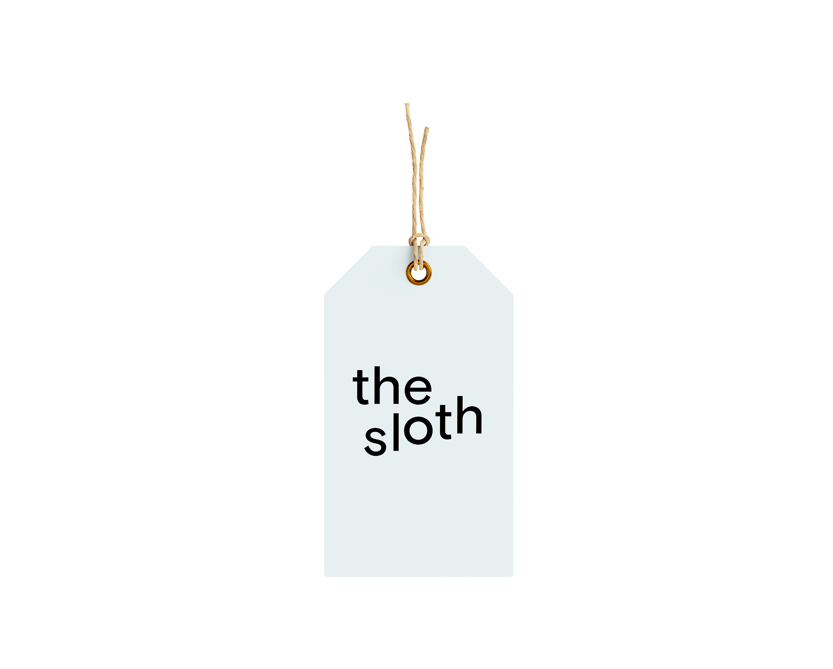 The Sloth hangtag flip animation